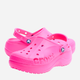 Chodaki damskie na platformie Crocs Baya Platform 208186-6QQ 37-38 (W7) 23 cm Różowe (196265400867) - obraz 2