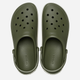 Chodaki męskie Crocs Off Court Logo 209651-309 41-42 (M8/W10) 26 cm Zielone (196265582259) - obraz 5