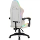 Крісло ігрове Defender Energy, Клас 4, 50мм, PU, RGB, біле - изображение 4
