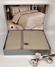 Постельное белье Maison D'or Deluxe beige делюкс сатин евро - изображение 1