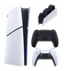 Набор Консоль Sony PlayStation 5 Slim Digital Edition 825GB White + Геймпад Беспроводной DualSense Midnight Black + Зарядное Устройство Проводной DualSense - изображение 1