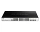 Комутатор D-Link DGS-1210-28MP/F4A 24x1GE PoE, 4xSFP 1G, PoE бюджет 370W, Smart Black - зображення 1