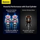 Акумуляторний автокомпресор Baseus EnergyPump Mega Series Dual Cylinder Wireless BS-CG007 250W 6000mAh - зображення 3