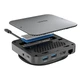 Хаб Unitek 10в1 з подвійним протоколом NVMe SATA Type-C to PD/100W/USB 3,2/RJ45/HDMI 4K/SD - зображення 1