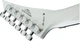 Електрогітара JACKSON X-SERIES RHOADS RRX24M MN SNOW WHITE WITH BLACK PINSTRIPES (229228) - зображення 7