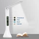 Настільна світлодіодна лампа акумуляторна з годинником led REMAX RT-E601 LED Lamp 1200 мАч Білий - зображення 6