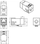 Модуль RJ45 STP кат. 6А L&W ELECTRONICAL KeyStone самозажимной экранированный (LW-KJ91) - изображение 6