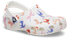 Детские сабо CROCS CLASSIC CHARACTER PRINT CLOG KIDS 33 Белые в принт 209695 - изображение 3