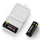 Бокс пластиковый Soshine SBC-015, 2x 26650, прозрачный матовый - изображение 4