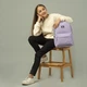 Рюкзак для підлітка (міський) GoPack Education Teens, для дівчаток, лавандовий (GO24-147M-2) - зображення 4