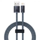 Кабель зарядний Baseus Dynamic Series Fast Charging Lightning 2.4A 1м Slate gray - зображення 1