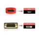 Кабель з обплетенням Value HDMI M - DVI 24M 3 м Чорний (B00578) - зображення 3