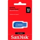 USB флеш накопичувач SanDisk 32GB Cruzer Blade Electric Blue USB 2.0 (SDCZ50C-032G-B35BE) - зображення 3