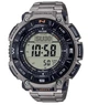 Чоловічий годинник CASIO Pro Trek PRG-340T-7 ( PRG-340T-7 ) з сонячною батареєю, Titanium, TripleSensor - зображення 1