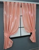 Комплект коротких штор VR-Textil l Атлас № 822ш монорей 130х170 см 2 шт Персиковый (35-0030) - изображение 2