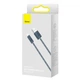 Кабель Baseus Dynamic Series Fast Charging USB to iP 2,4 (1m) Gray (CALD000416) - зображення 6