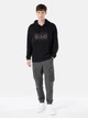 Худи мужское Colin's CL1067464-BLK S Черное (8684112036168) - изображение 3
