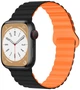 Ремешок Drobak Silicone Magnetic Link для Apple Watch All Series 38/40/41 mm Black orange (898923) - изображение 1