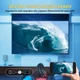 Проектор для дома Hongtop P10 портативный домашний проектор 4K Full HD 1280х720p Android 10 Wi-Fi Bluetooth HDMI 2/16 ГБ - изображение 5