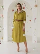 Сукня-сорочка міді жіноча Lilove 259-1 L Гірчична (ROZ6501041135) - зображення 1