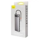 USB-хаб Type-C 11-in-1 Baseus Metal Gleam Series Multifunctional HUB Docking Station сірий (CAHUB-CT0G) - зображення 11