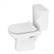Унітаз-компакт Cersanit City 604 CleanOn 011 3/5 л з дюропластовим сидінням Slim SoftClose+QuickRelease - зображення 1
