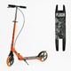 Двухколесный детский самокат Best Scooter FL-80811 Оранжевый для девочки мальчика складной с подстаканником - изображение 1