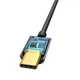Переходник Type-C to AUX Mini-Jack 3.5 mm Essager 1М Кабель Аукс на Тайп-С (USB-C) Black-Grey (695523740259) - изображение 3