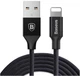 Кабель Baseus Yiven USB to Lightning 0.25m Black (CALYW-PD01) - изображение 1