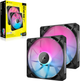 Набір вентиляторів Corsair iCUE Link RX140 RGB PWM Dual Pack (CO-9051020-WW) - зображення 3