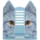Підставка для книжок Kite Cat "Котик" металева блакитна (K24-390-3) - зображення 1