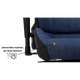 Геймерское кресло GT Racer X-8009 Fabric Dark Blue/Black - изображение 4