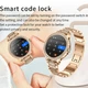 Смарт-часы женские LIGE I70 Gold Diamond Band (разговор, тонометр, пульсоксиметр) 2 ремешка - изображение 4