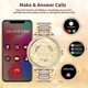 Смарт-часы женские LIGE I70 Gold Diamond Band (разговор, тонометр, пульсоксиметр) 2 ремешка - изображение 5