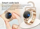 Смарт-часы женские LIGE I70 Gold Diamond Band (разговор, тонометр, пульсоксиметр) 2 ремешка - изображение 6
