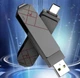 Зовнішній Твердотілий 2 в 1 USB 3.0 + OTG Type-C SSD накопичувач OV PC500 256Gb - зображення 4