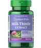 Розторопша, Milk Thistle 4: 1 (Silymarin), Puritan's Pride, 1000 мг, 90 капсул (PTP-11944) - зображення 1