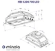 Витяжка Minola HBI 5204 I 700 LED - зображення 10