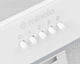 Витяжка вбудована Minola HBI 52621 WH GLASS 700 LED (700 м3/год, 3 швидк., кнопкове кер.) 243260 - изображение 6