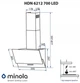 Вытяжка Minola HDN 9412 BL 850 LED - изображение 7