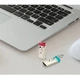 Флеш-накопичувач Apacer USB 2.0 AH11J 32GB Green (AP32GAH11JG-1) - изображение 5