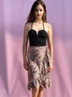 Спідниця жіноча міді зі шляркою Boohoo Коричнева 9794 L (46) - зображення 5