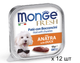 Паштет для собак всех пород Monge Dog Fresh Adult с уткой 100 г х 12 шт - изображение 1