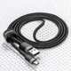Кабель зарядный Baseus USB Cabel to micro USB Cafule 2м Black/ Grey (CAMKLF-CG1) - изображение 4