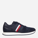 Buty sportowe męskie do kostki Tommy Hilfiger THIFM0FM04699DW5 44 Granatowe (8720644301906) - obraz 1