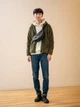 Куртка демисезонная Шерпа мужская Uniqlo 951074267 3XL Зеленая (1159799902) - изображение 12