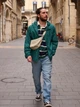 Ветровка мужская Uniqlo 853159328 XS Зеленая (1159799940) - изображение 2