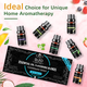 Набор Аромадиффузор и эфирные масела 6 шт. по 10 мл, Natural Fosez Organic USA Лемонграсс, Эвкалипт, Чайное дерево - изображение 2