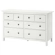 Комод ІКЕА HEMNES 160х96 см біле пятно (10239280) - зображення 1