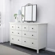 Комод ІКЕА HEMNES 160х96 см біле пятно (10239280) - зображення 2